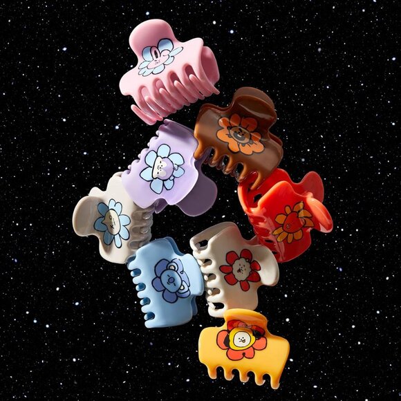 Recycled Plastic Puffy Medium Hair Clips for Women, Medium Claw Clip. - Picture 9 of 11